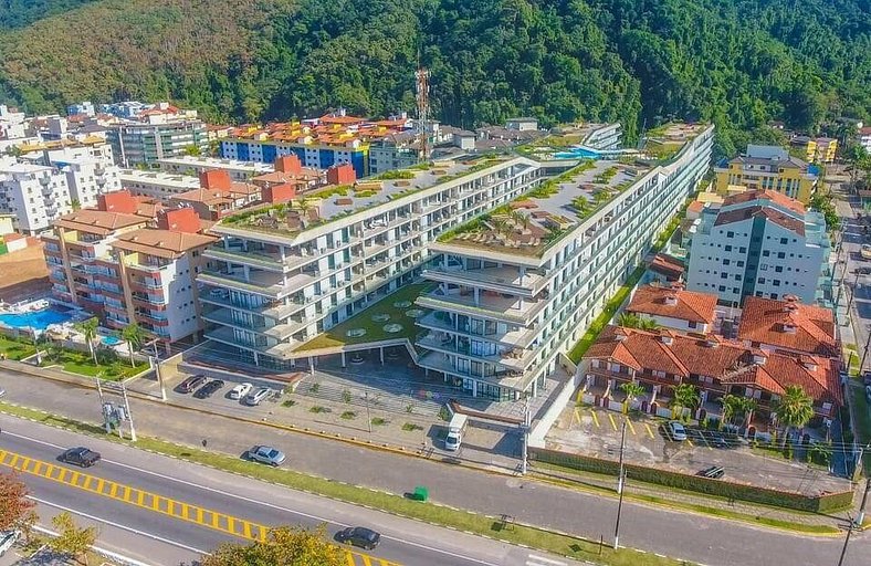 Lindo apto no melhor condomínio de Ubatuba 079